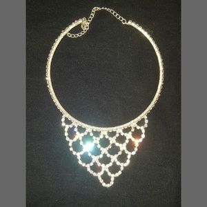 Silver "Princess" Choker Necklace